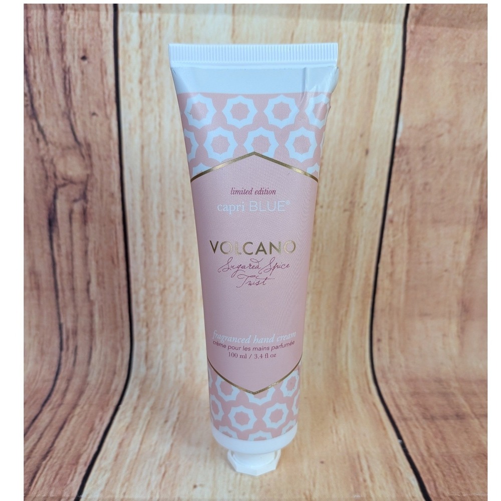 Capri Blue By Anthropologie Limited Edition Sugared Spice Volcano Hand Cream